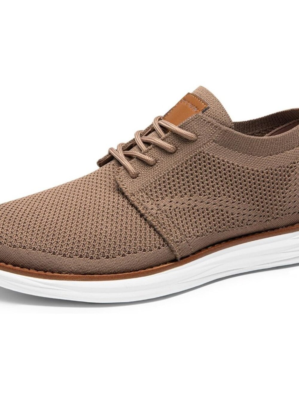 Men's KnitFlex Mesh Sneakers Lace-Up Lightweight Casual Walking Oxfords Shoes